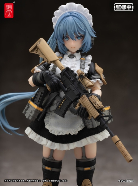 Mô Hình Ráp Sẵn figure 1/12 RA-02 Tactical Maid Kazune Tokiwa của Snail Shell