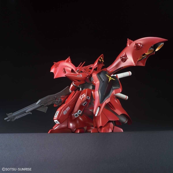 Mô Hình Lắp Ráp Gundam HG UC 1/144 MSN-04II Nightingale của Bandai Nhật Bản