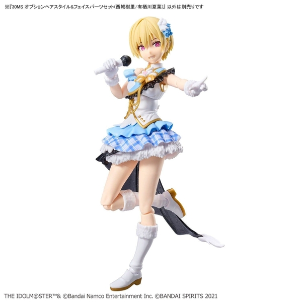 Mô Hình Lắp Ráp 30MS - THE IDOLMASTER - OPTION HAIR STYLE & FACE PARTS SET - JURI SAIJO/NATSUHA ARISUGAWA của Bandai