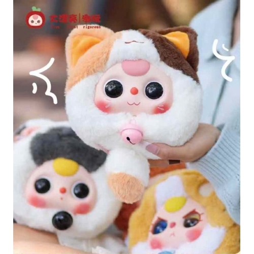 [Hộp Mù] Blind box baby three mèo thần tài, baby three mèo may mắn Lucky Cat zipper