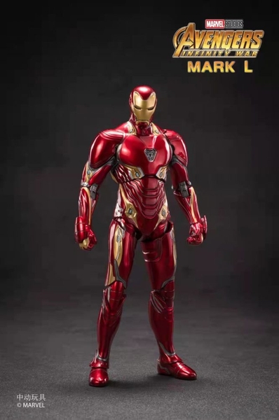 Mô Hình Ráp Sẵn Iron Man Mk 50 DELUXE Ver của ZDTOYS ZM14