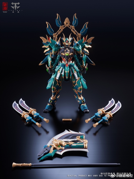 Mô Hình Ráp Sẵn MB Thanh Long CD-01 Bản 2.0 Fighting Ver của Cangdao Model ( Tặng kèm Vũ Khí Mới )