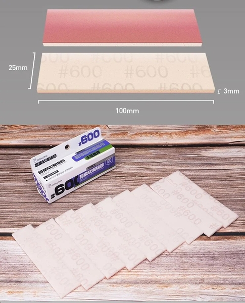 Dụng cụ Hobby Mio Giấy nhám xốp siêu mềm 3mm
