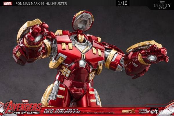 Mô Hình Ráp Sẵn Iron Man Mark 44 Hulkbuster MK44 1/10 Scale Avengers Infinity Saga của ZDtoys