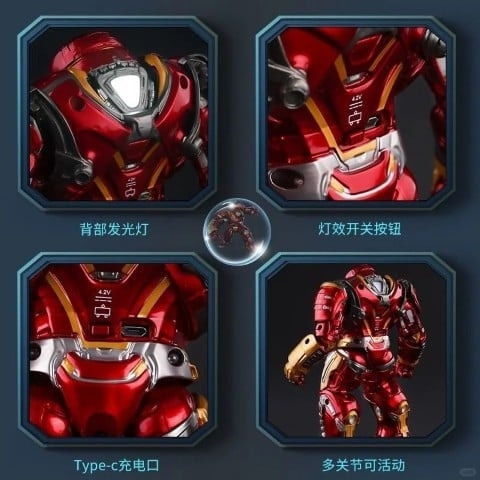 Mô Hình Ráp Sẵn Marvel Avengers: Infinity War Iron Man MK48 Hulkbuster 2.0 của ZDtoys