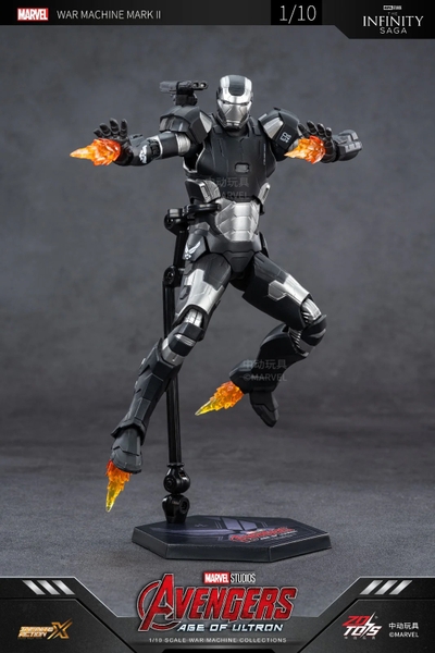 Mô Hình Ráp Sẵn Marvel Ironman 2 Ironman War Machine Mark 2 của ZDtoys