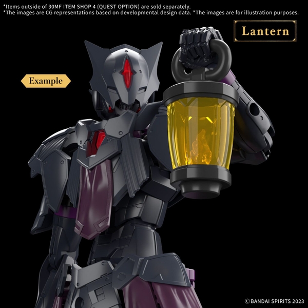 Mô Hình Lắp Ráp 30MF Item Shop 4 - Quest Option của Bandai Nhật bản