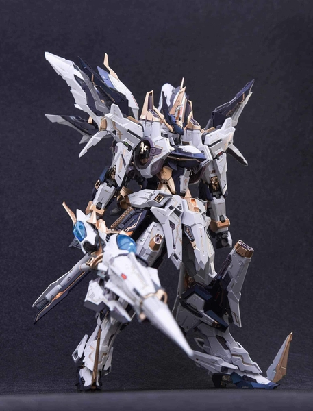 Mô Hình Lắp Ráp MG 1/100 In Era + PMD Aurora Imperial Dawn Knight Troops Model Kits ( có Khung Xương Kim Loại)