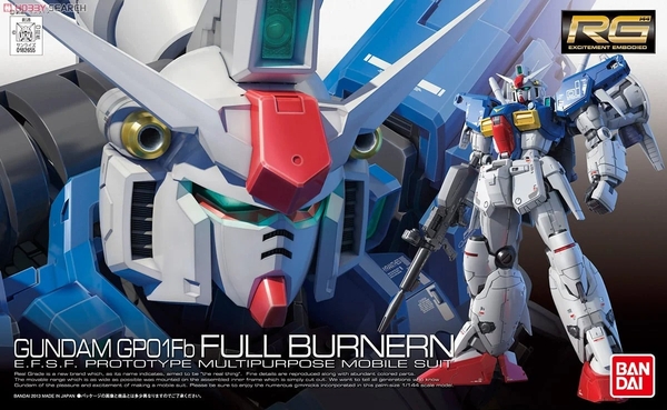 Mô Hình Lắp Ráp Gundam RG 1/144 RX-78 GP01-Fb của Bandai Nhật bản