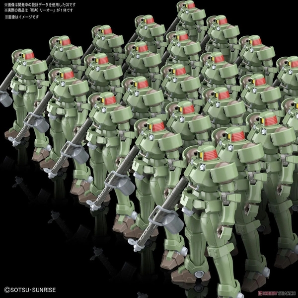 Mô Hình Lắp Ráp Gundam HG AC 1/144 LEO của Bandai Nhật bản