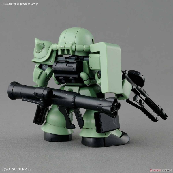 Mô Hình Lắp Ráp Gundam SD GUNDAM CROSS SILHOUETTE ZAKU II của Bandai Nhật Bản