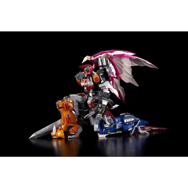 Mô hình Ráp Sẵn Dino Megazord (Power Ranger)  Dòng Kuri Kara Kuri Của Flame Toys