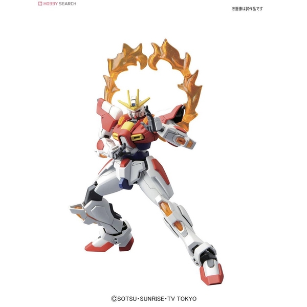 Mô Hình Láp Ráp Gundam HG Build Burning 1/144 Bandai HGBF Kamiki Build Fighters của Bandai nhật