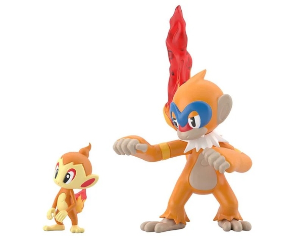 Mô Hình Pokemon Scale World - Sinnoh Region Figure Set của Bandai Nhật Bản