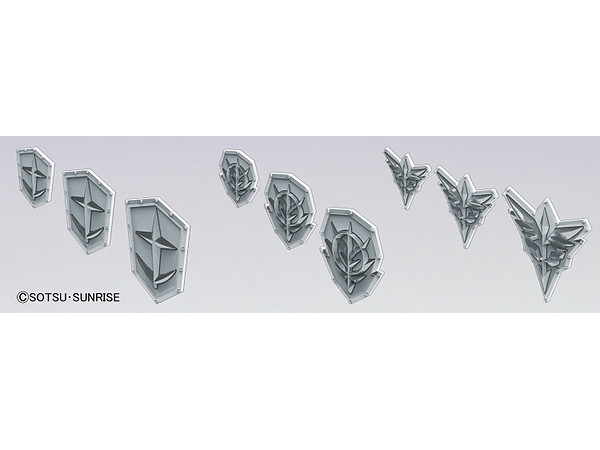 Mô Hình Láp Ráp Gundam Builders Parts HD MS Emblem Relief 01 của Bandai Nhật bản