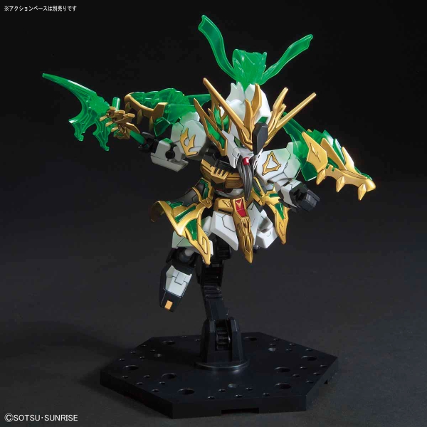Mô Hình Lắp Ráp Gundam Bandai SD 002 Guan Yu Yun Chang V Gundam Sangoku Soketsuden của Bandai Nhật