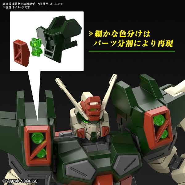 Mô Hình Lắp Ráp Gundam HG 1/144 LIGHTNING BUSTER GUNDAM của Bandai Nhật bản
