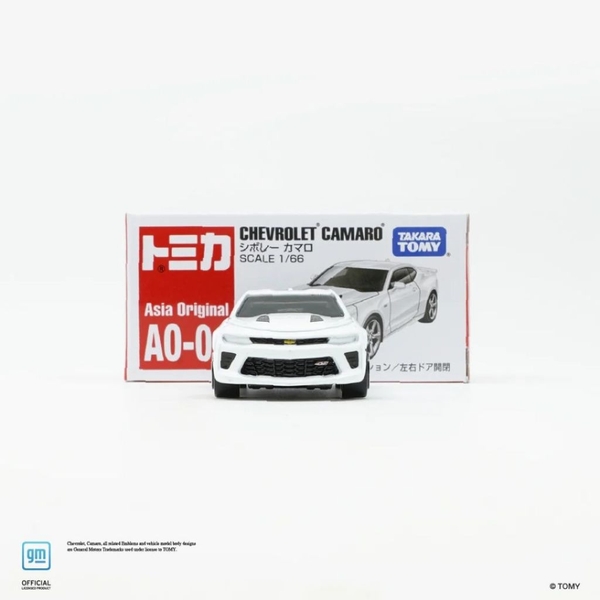 Mô Hình Xe Tomica Asia Original AO-04 Chevrolet Camaro Chính Hãng TakaraTomy