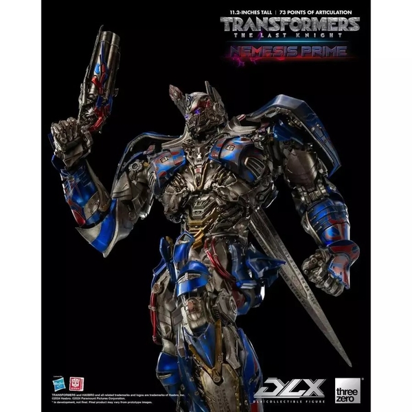 Mô Hình Ráp Sẵn DLX Nemesis Prime Threezero - Optimus Prime The Last Knight TLK