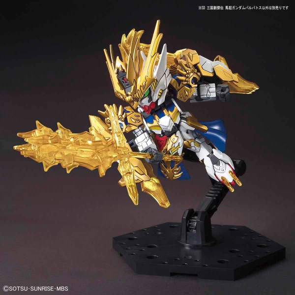 Mô Hình Lắp Ráp Gundam SD SANGOKU SOKETSUDEN MA CHAO GUNDAM BARBATOS của Bandai Nhật Bản