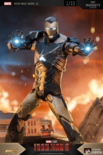 Mô Hình Ráp Sẵn Marvel Iron Man Mk15 của ZDtoys