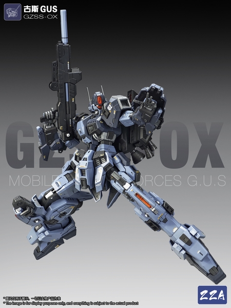 Mô Hình Lắp Ráp 1/100 GSZZ Gus - Chính hãng ZZA (kèm 2 effect Clear)