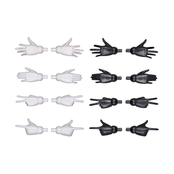 Mô hình Lắp Ráp 30MS Bộ Phụ kiện OPTION HAND PARTS [WHITE/BLACK] của Bandai Nhật Bản