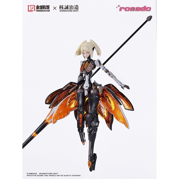 Mô Hình Lắp Ráp 1/10 Rosado Starflower Lily của Hemoxian x E.Craft