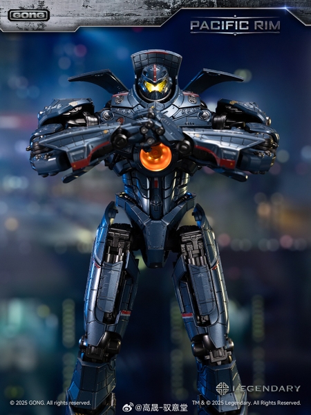 Mô Hình Ráp Sẵn Gong Studio X Pacific Rim: Gipsy Danger Metal Action Figure