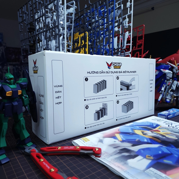 Giá đỡ Runners CheapHobby Multi Builders Runner Stand cho Gundam Model Kit
