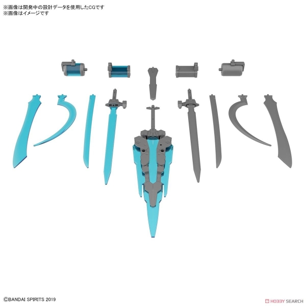 Mô Hình Lắp Ráp 30MM Phụ kiện Customize Weapons - Energy Weapon của Bandai Nhật Bản