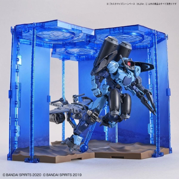 Mô Hình Lắp Ráp CUSTOMIZE SCENE BASE - WATER FIELD Ver của Bandai Nhật Bản