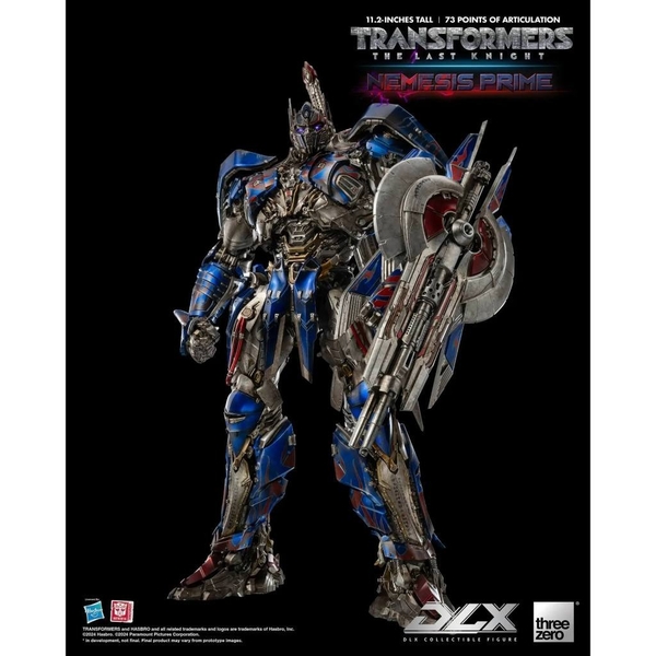 Mô Hình Ráp Sẵn DLX Nemesis Prime Threezero - Optimus Prime The Last Knight TLK