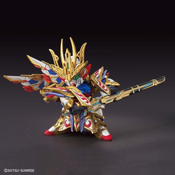 Mô Hình Lắp Ráp Gundam SDW HEROES Cao Cao WING GUNDAM ISEI STYLE của Bandai Nhật bản