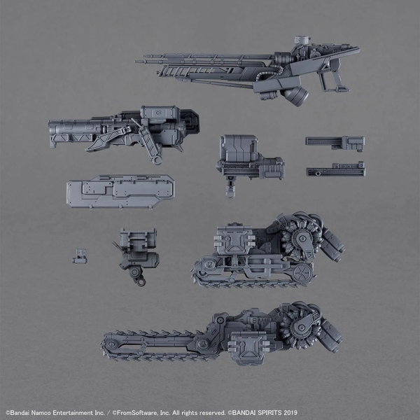 Mô Hình Lắp Ráp Phụ kiện 30MM OPTION PARTS SET ARMORED CORE 6 FIRES OF RUBICON - WEAPON SET 07 của Bandai