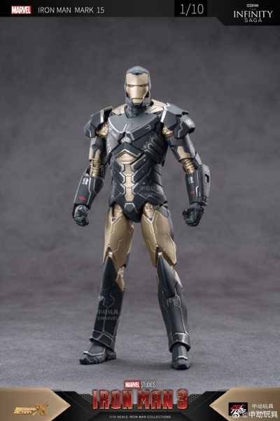 Mô Hình Ráp Sẵn Marvel Iron Man Mk15 của ZDtoys