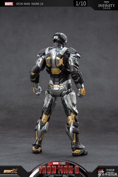 Mô Hình Ráp Sẵn Marvel IRON MAN MK24 của ZDtoys