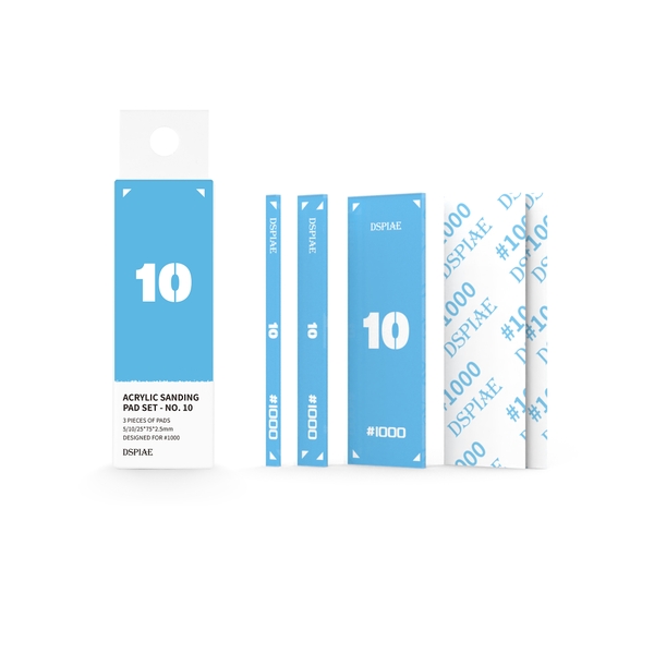 Dụng Cụ Dspiae Bộ chà nhám nhiều màu Acrylic Sanding PT-SP04 PT-SP08 PT-SP10 PT-SP12 PT-SP15
