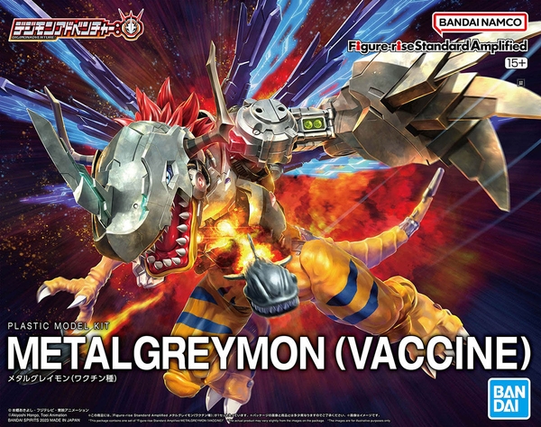 Mô hình FIGURE-RISE STANDARD AMPLIFIED METALGREYMON (VACCINE) Chính Hãng Bandai