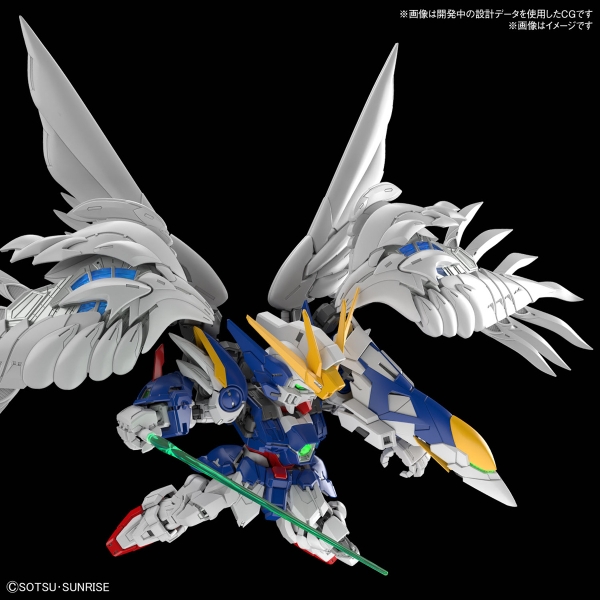Mô Hình Lắp Ráp Gundam MGSD Wing Gundam Zero EW của Bandai Nhật Bản