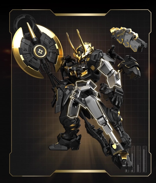 Mô Hình Lắp Ráp SD Takeda và Date LIMITED Giới hạn kèm Card, Thẻ, Base và BackGround của Moshow Toys