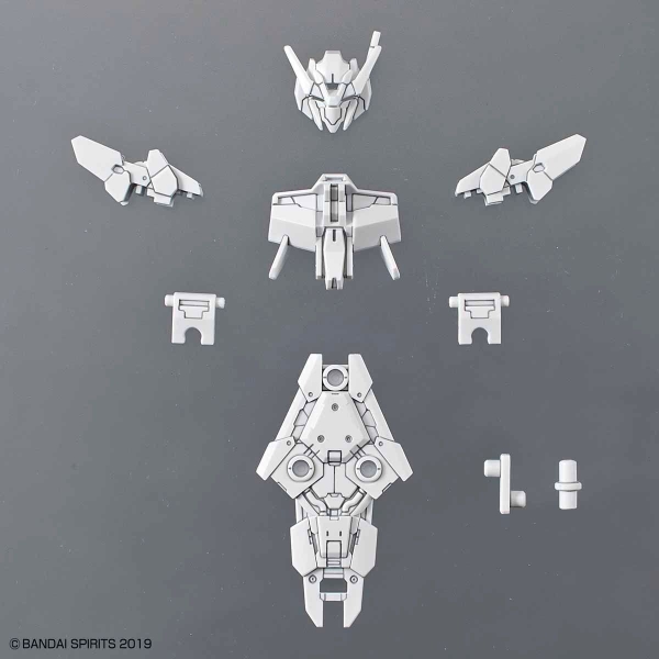 Mô Hình Lắp Ráp 30MM 1/144 Phụ kiện Option Armor for Commander - Alto - White của Bandai Nhật Bản