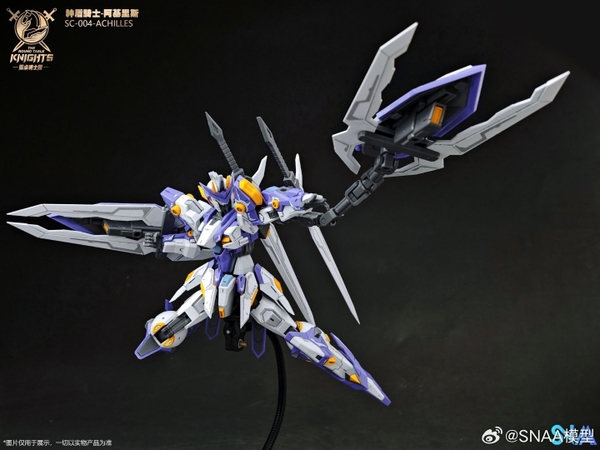 Mô Hình Lắp Ráp RG/BE 1/144 SC-004 Achilles SNAA (Tặng kèm decal nước)