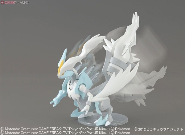 Mô Hình Lắp Ráp Pokemon POKEPLA COLLECTION SELECT SERIES WHITE KYUREM của Bandai Nhật Bản