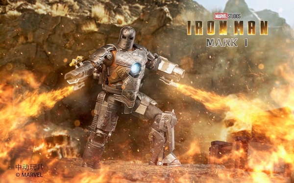 Mô Hình Ráp Sẵn Iron Man Mark I (MK1) của ZDTOYS