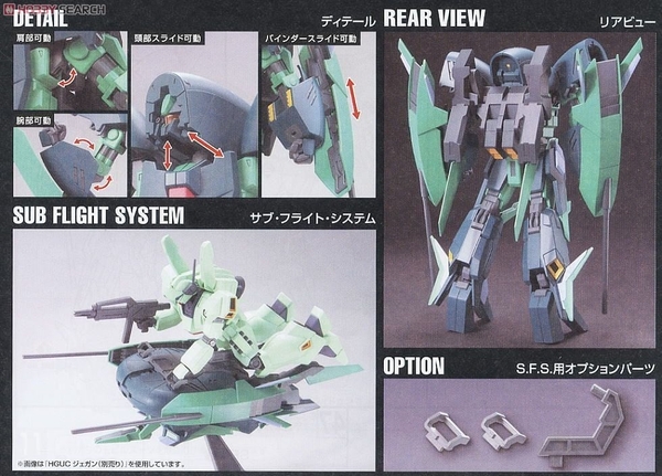 Mô Hình Lắp Ráp Gundam HG UC 1/144 RAS-96 Anksha của Bandai Nhật Bản