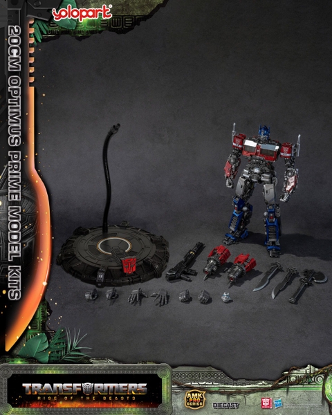 Mô Hình Lắp Ráp AMK PRO Optimus Prime ROTB của YOLOPARK