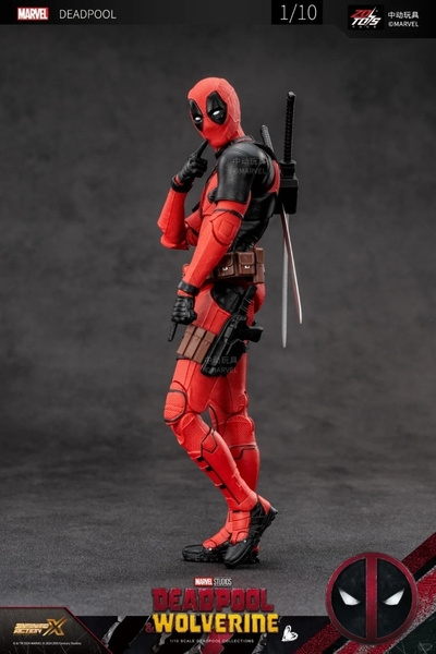 Mô Hình Ráp Sẵn Marvel DeadPool - DeadPool & Wolverine của ZDtoys