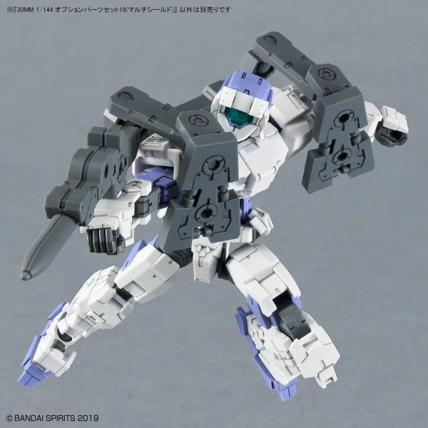Mô Hình Lắp Ráp Bộ Phụ Kiện 30MM 1/144 OPTION PARTS SET 19 (MULTI SHIELD) của Bandai Nhật Bản