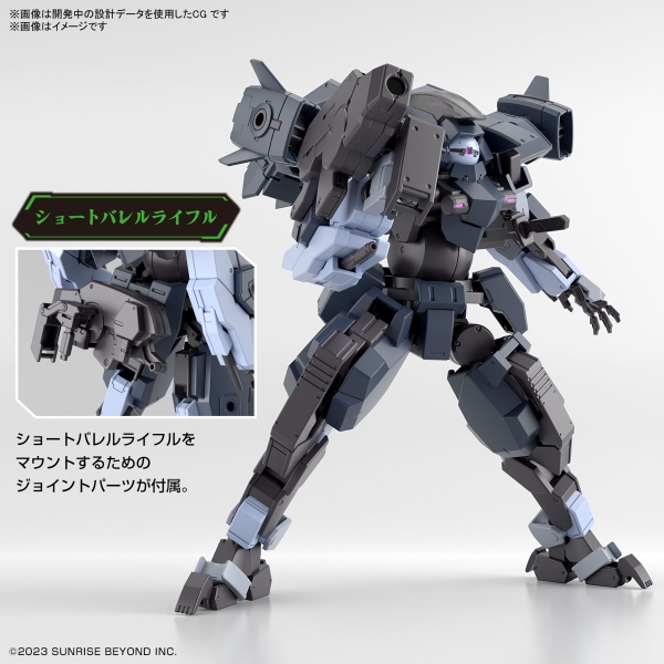 Mô Hình Lắp Ráp HG 1/72 MAILeS Aaronrhino Grady Exclusive Chính hãng bandai